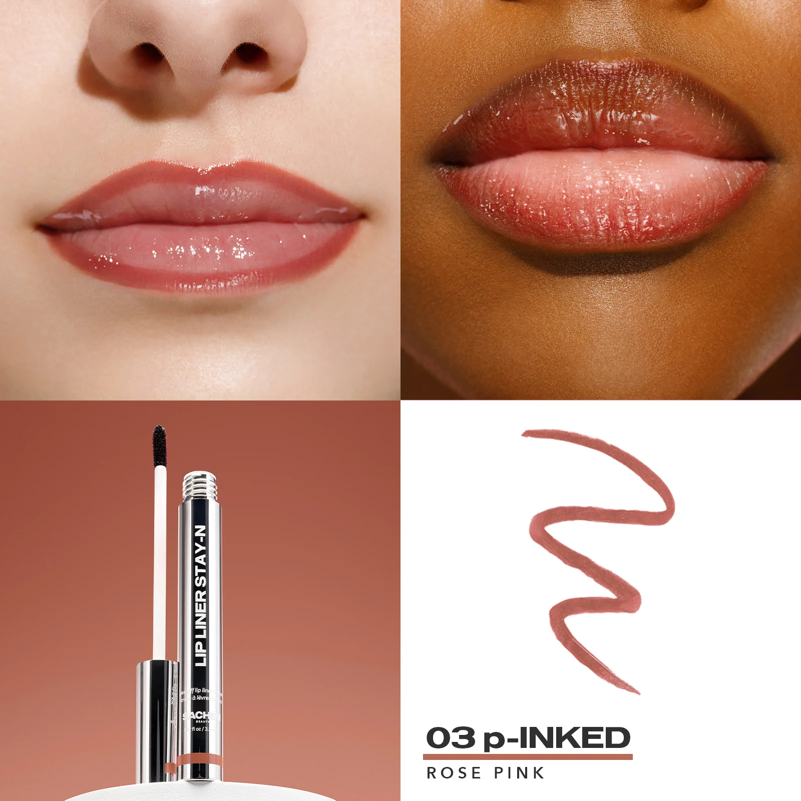 LIP LINER STAY-N® - Peel-Off Lip Liner Stain - All Day & Night Lipliner