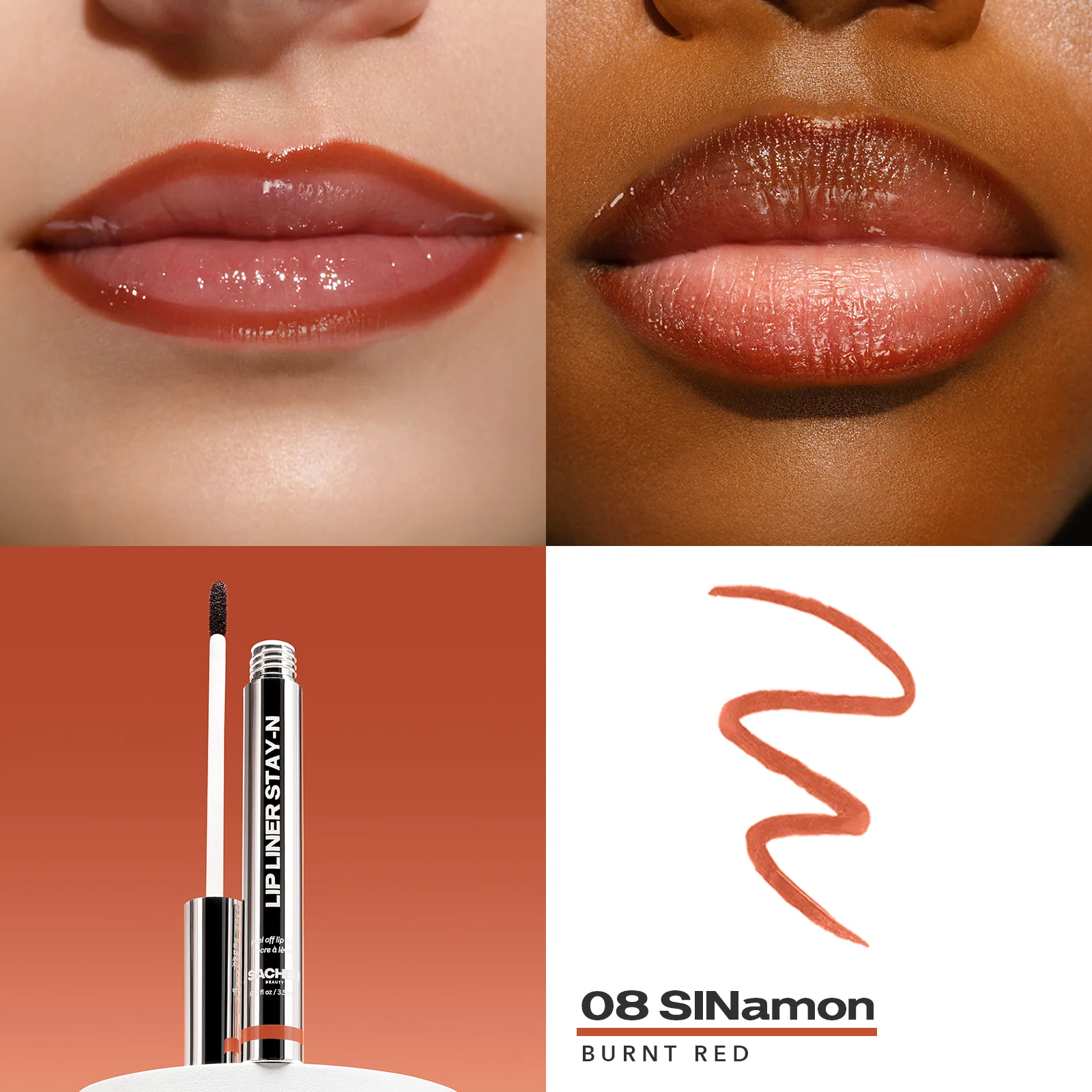 LIP LINER STAY-N® - Peel-Off Lip Liner Stain - All Day & Night Lipliner